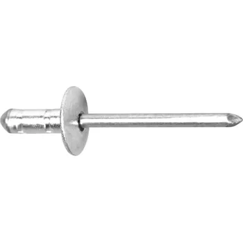 Nýt Vícerozsahový trhací nýt hliník/ocel, velká hlava k16 - 4,8 x 15 mm goebel