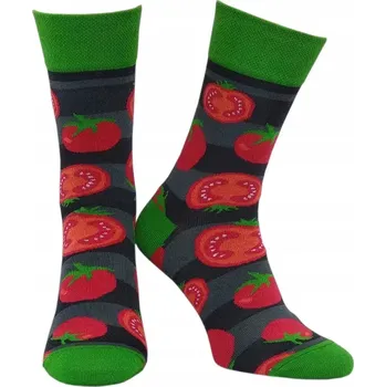 Pánské ponožky Dospělé ponožky Rajčata - 35-38 / zelená