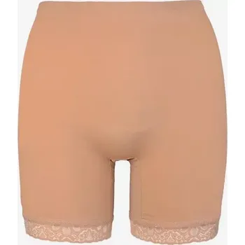 Kalhotky Dámské kalhotky - šortky s krajkou - 3XL / béžová