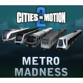 Počítačová hra Cities in Motion 2 - Metro Madness DLC