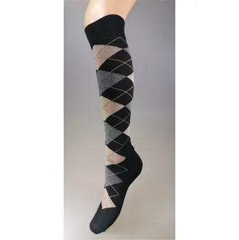 Dámské punčochy Dámské podkolenky Nina - 37-41 / černá/natural