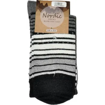 Dámské ponožky Dámské ponožky Nordic - 39-42 / černá