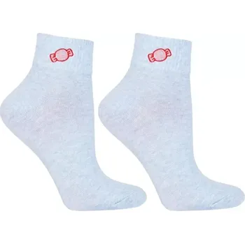 Dámské ponožky Dámské ponožky CSL200-907 - 38-41 / modrý melír