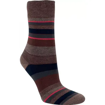 Dámské ponožky Dámské ponožky Louisa - 39-42 / hnědá