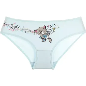 Kalhotky Dívčí kalhotky Muzikant - 122 / světle modrá