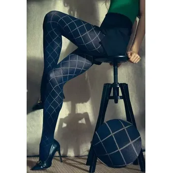 Dámské punčochy Dámské punčocháče Hint 50 DEN - 2 (S) / tmavě modrá