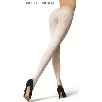 Dámské punčochy Tvarující punčocháče Push Up 80 DEN - 4 (L) / černá