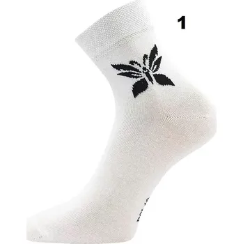 Dámské ponožky Dámské ponožky Tatoo - 35-38 / bílá / 1