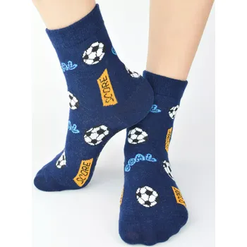 Chlapecké oblečení Chlapecké ABS ponožky SB007 - 23-26 / tmavě modrá