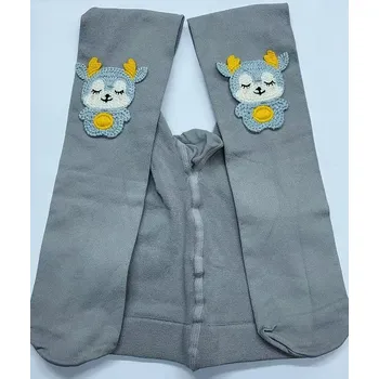 Dámské punčochy Dívčí punčochy Elkie 40 DEN - 104-110 / šedá