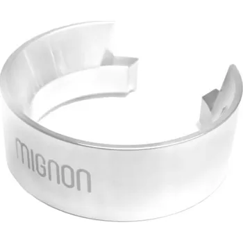 Kávovar Eureka trychtýř na filtr, 57–58,35mm, s výkrojem Stříbrná