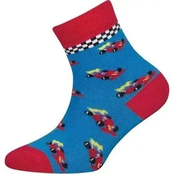 Dámské punčochy Chlapecké ponožky Formula S - 29-33 / modrá