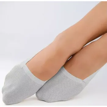 Dámské ponožky Dámské dírkované ťapky SN039 - 36-41 / světle šedá