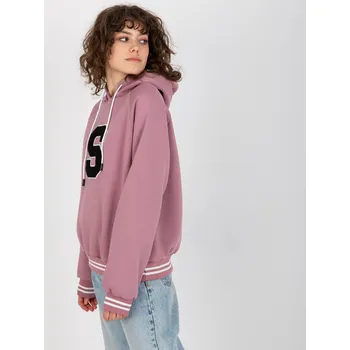 Dámská mikina RELEVANCE Mikina -RV-BL-8372.04P Barva: Růžová - tmavě, Velikost: UNI