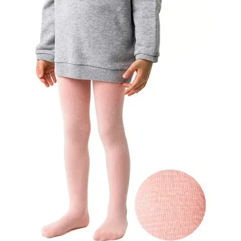 Dámské punčochy Dívčí punčochy Lurex - 80-86 / světle růžová