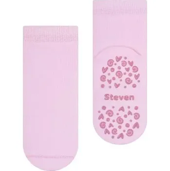 Chlapecké oblečení Dětské protiskluzové ponožky Paws - 32-34 / světle růžová