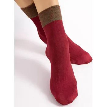 Dámské punčochy Dámské ponožky Gilt 40 DEN - Uni / Cherry red (třešňová)