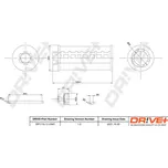 Olejový filtr, DP1110.11.0340