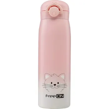 Termoska Freeon Termoska nerezová růžová 480 ml