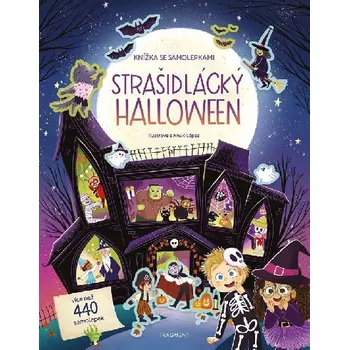 První čtění Knížka se samolepkami - Strašidlácký Halloween - Anuki Lopéz