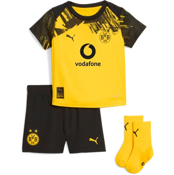 Souprava Puma BVB Home with Sponsor 2025/26 Babykit 946435-01 Velikost 86