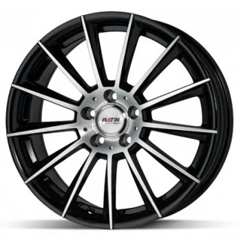 Alu kolo Alu kola PLATIN P74 Black černý leštěný 7,5x18" 5x112 ET51 66,5