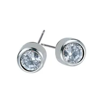 Náušnice Genco Náušnice pecky se zirkony GESS01SCZ Průměr mm: 5