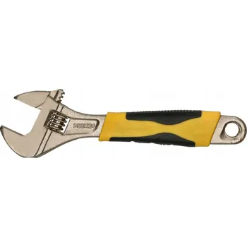 Klíč Švédský ocelový nastavitelný klíč cr.v 200 mm rozteč 0-25 - 0-25 mm