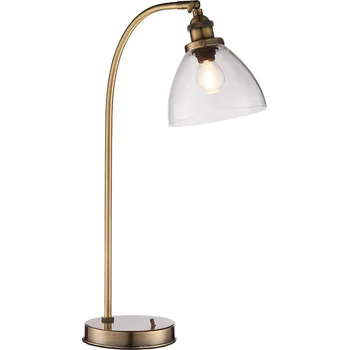 Lampička Endon 77859 - Stolní lampa HANSEN 1xE14/40W/230V mosaz