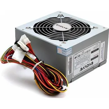 Počítačový zdroj EVOLVEO zdroj 400W PULSE, ATX 2.2, 12cm fan, pas. PFC, 2xSATA, black, bulk balení