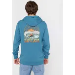 mikina RIP CURL Grateful Shred Zip storm blue velikost oblečení XXL