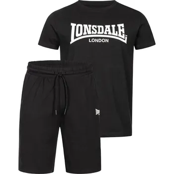 Pánský set Lonsdale Lonsdale černá 2009959