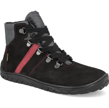 Barefoot dětské kotníkové boty Fare Bare - B5626211 Fjordky černé Velikost: 34