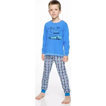 Chlapecké pyžamo Chlapecké pyžamo Cars Taro dlouhé - 92 / modrá
