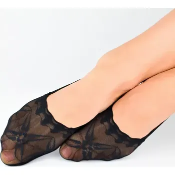 Dámské punčochy Dámské ťapky SN047 - 36-41 / černá