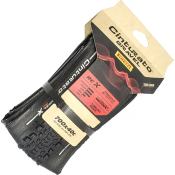 Plášť na kolo Pirelli Plášť Pirelli Cinturato™ GRAVEL RC-X TechWALL X, 60 tpi, SpeedGRIP, Black průměr/šíře 622 x 40 (700x38C/700x40C)