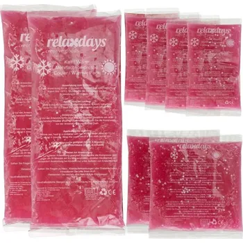 Dalekohled Růžové chladicí podložky v sadě 8 kusů