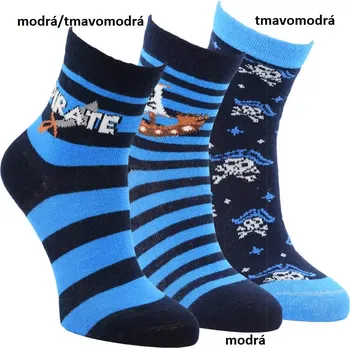 Chlapecké ponožky Pirát RS - 27-30 / modrá