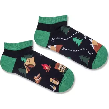 Pánské ponožky Pánské nestejné ponožky Stanovačka - 39-43 / černá