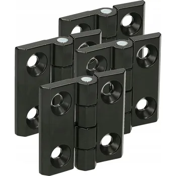 pant Závěs dveřní 50x50 černý - 4 ks. - 50 mm