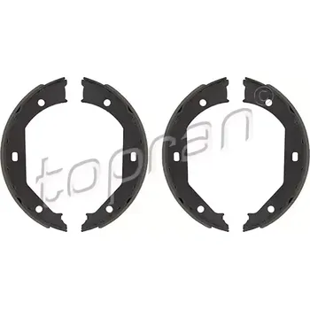 Brzdová čelist TOPRAN Sada brzdových čelistí parkovací brzdy TPR 500 975