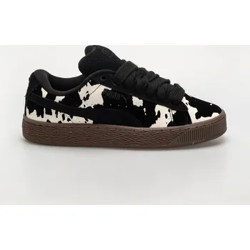Dámská běžecká obuv Puma Suede XL Wild Instinct (puma black/warm white) 36, bílá