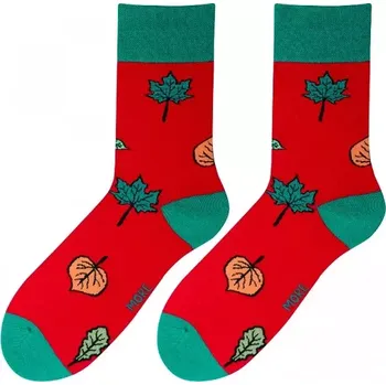 Pánské ponožky Pánské ponožky Autumn - 43-46 / červená