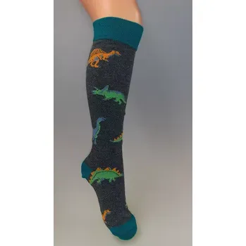 Dámské punčochy Chlapecké podkolenky Dino - 31-34 / tmavě šedá