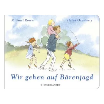 První čtění Wir gehen auf Bärenjagd (Helen Oxenbury)(Leporelo)