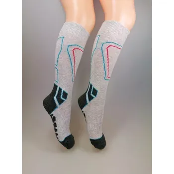 Dámské punčochy Chlapecké podkolenky Sport II - 23-25 / světle šedý melír