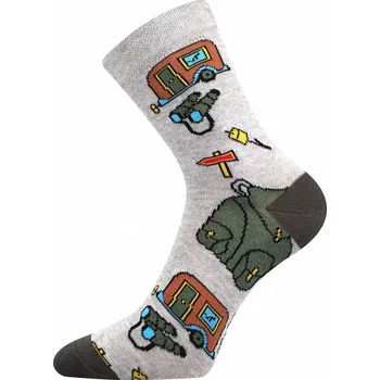 Chlapecké ponožky Camp - 39-42 / světle šedá