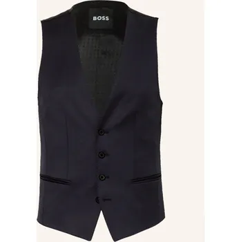 Pánská bunda Boss Pánská Obleková Vesta Huge Slim Fit, 401 dark blue, 28