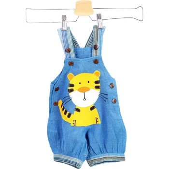 Dámské kalhoty Modré kalhoty s tygříkem pro nejmenší 3 měsíce až rok Velikost: XL