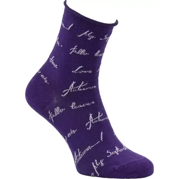 Dámské punčochy Dámské ponožky Autumn - 39-42 / fialová